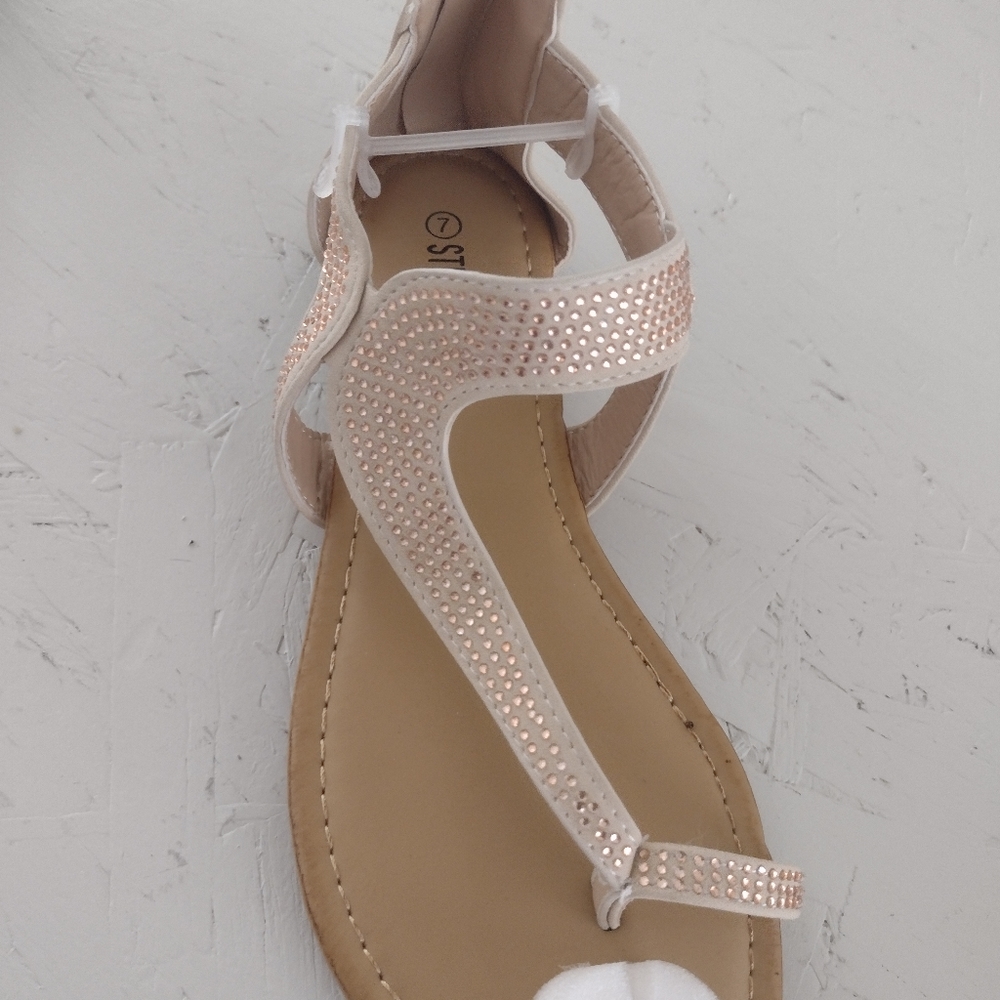 Rhinestone Sandals - Picture 3 of 3